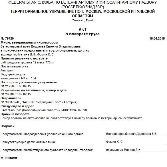 Непоставка товара образец. Акт возврата. Акт возврата образец. Акт по браку. Акт возврата груза.